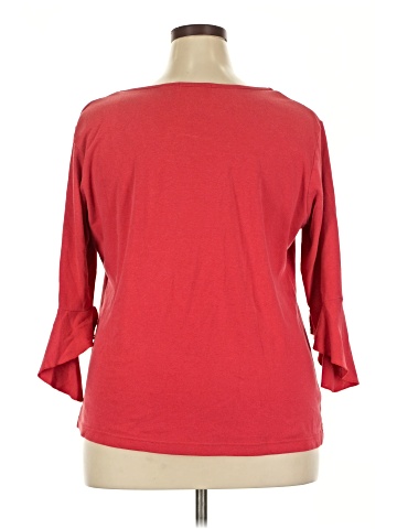 Extra Touch 3/4 Sleeve Top (view 2)