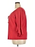 Extra Touch Red 3/4 Sleeve Top Size 3X - photo 5