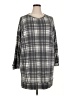 Meri Skye Plaid Gray Casual Dress Size 2X - photo 1