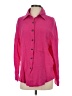 Shein Pink 3/4 Sleeve Button-Down Shirt Size XS - photo 1