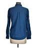 Madewell 100% Cotton Blue Long Sleeve Blouse Size M - photo 2