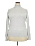 Time and Tru Silver Turtleneck Sweater Size 20 - photo 1