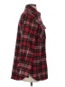 Aqua Plaid Red Fleece Size XS - photo 4