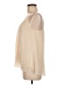 Big Waterblue Sky 100% Polyester Ivory Sleeveless Blouse Size M - photo 5