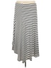 Chico's Stripes Silver Casual Skirt Size XXL (4) - photo 1