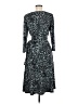 BCBGMAXAZRIA Animal Print Teal Cocktail Dress Size M - photo 2
