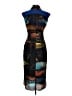 Ted Baker London 100% Polyester Graphic Black Cocktail Dress Size 4 (1) - photo 2