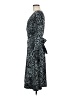 BCBGMAXAZRIA Animal Print Teal Cocktail Dress Size M - photo 5