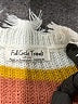 Full Circle Trends With Love Stripes Yellow Pullover Sweater Size M - photo 7