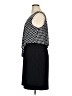 Soft Works Houndstooth Black Cocktail Dress Size XL - photo 5