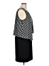 Soft Works Houndstooth Black Cocktail Dress Size XL - photo 4