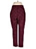 D&Co. Houndstooth Red Casual Pants Size XS - photo 2