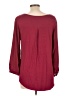 Fortune + Ivy 100% Polyester Burgundy 3/4 Sleeve Blouse Size L - photo 2