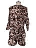 Charlie Jade Animal Print Brown Romper Size M - photo 2