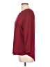 Fortune + Ivy 100% Polyester Burgundy 3/4 Sleeve Blouse Size L - photo 5
