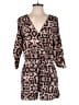 Charlie Jade Animal Print Brown Romper Size M - photo 1