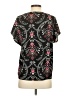 Ann Taylor 100% Polyester Black Short Sleeve Blouse Size S - photo 2