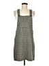 Assorted Brands Plaid Gray Casual Dress Size EU 40 / US 10 - photo 1