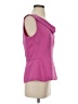 Tahari 100% Polyester Pink Sleeveless Blouse Size P (petite) - photo 4