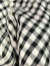 J.Jill Checkered-gingham Black Long Sleeve Blouse Size L - photo 7