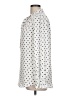 Soulmates 100% Polyester Polka Dots Ivory Long Sleeve Blouse Size L - photo 5