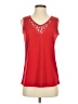 Susan Graver Red Sleeveless Blouse Size XS - photo 1