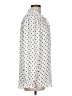 Soulmates 100% Polyester Polka Dots Ivory Long Sleeve Blouse Size L - photo 4