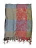 Unbranded Paisley Gray Brown Scarf One size - photo 2