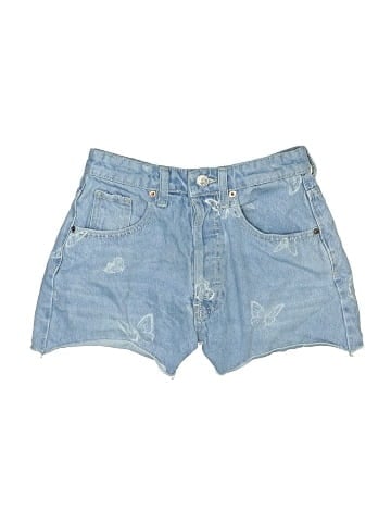 Simple Society Denim Shorts (view 1)