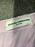 Amanda Uprichard Metallic Silver Formal Skirt Size S - photo 4