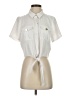 Guess 100% Polyester Ivory Short Sleeve Blouse Size S - photo 1