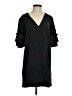 BCBGeneration Solid Black Casual Dress Size S - photo 1