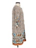HOTOUCH Print Tan Casual Dress Size S - photo 4
