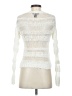 JJ Basics Ivory Long Sleeve Top Size S - photo 2