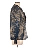 Unbranded Paisley Black Long Sleeve Blouse Size L - photo 4