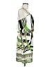 Glam 100% Polyester Graphic Green Cocktail Dress Size M - photo 4