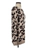 New Directions Animal Print Brown Pullover Sweater Size S - photo 4