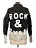 Blue Buttercup 100% Cotton Black Denim Jacket Size L (estimated) - photo 2