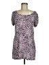 AB Studio Animal Print Purple Casual Dress Size M - photo 1