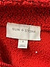Sun + Stone 100% Polyester Red Pullover Sweater Size S - photo 7