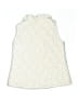 Crown & Ivy 100% Polyester Ivory Vest Size 5 - photo 2