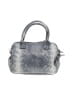 Nine West Metallic Gray Blue Satchel One size - photo 3