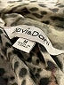 Davi & Dani Animal Print Green Long Sleeve Blouse Size M - photo 7
