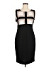 Danny And Nicole Graphic Black Cocktail Dress Size 6 - photo 1