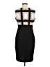 Danny And Nicole Graphic Black Cocktail Dress Size 6 - photo 2