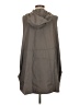 Transparente 100% Polyester Brown Gray Pullover Hoodie Size 2 - photo 2