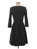 Max Studio Houndstooth Gray Casual Dress Size M (estimated) - photo 2