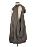 Transparente 100% Polyester Brown Gray Pullover Hoodie Size 2 - photo 5