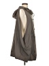 Transparente 100% Polyester Brown Gray Pullover Hoodie Size 2 - photo 4