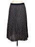 Max Studio 100% Polyester Print Blue Casual Skirt Size L (estimated) - photo 2